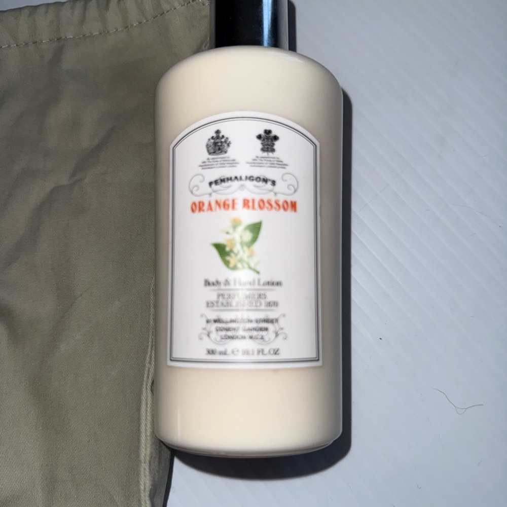 Penhaligon's Orange Blossom Moisturizer & Body lotion. Partial bottle